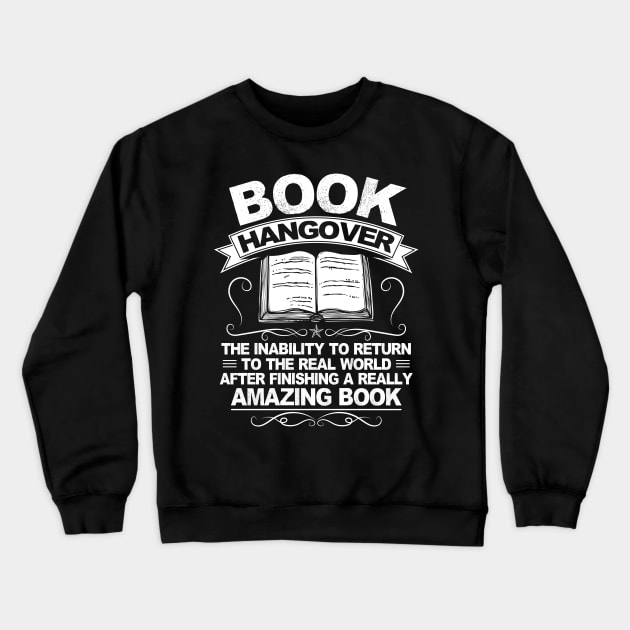 Reader Reading Library Librarian Book Books Crewneck Sweatshirt by Krautshirts
